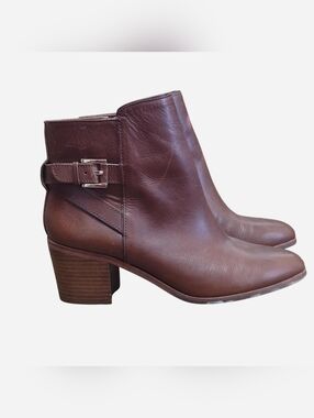 Louise Et Chi Brown Ankle Booties Size 9.5 M or 39.5